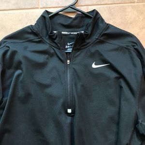 Black Dri Fit 1/4 Zip
